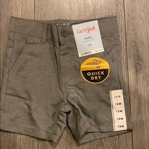 Boys Cat & Jack (Target) grey shorts